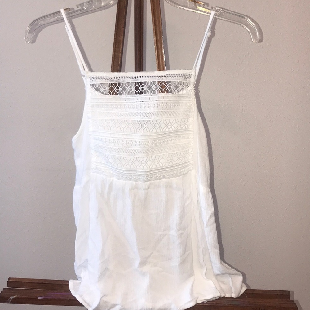 Very J White tank top  size M